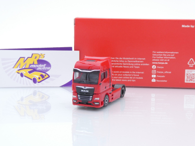 Herpa 319751 # MAN eTGX GX 2-achs 6x2 Zugmaschine " rot " 1:87