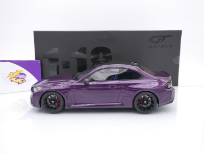 Preview: GT Spirit GT946 # BMW M2 (G87) Coupe Baujahr Baujahr 2023 " Twilight Purple Metallic " 1:18
