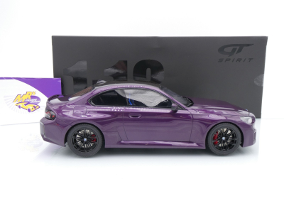 Preview: GT Spirit GT946 # BMW M2 (G87) Coupe Baujahr Baujahr 2023 " Twilight Purple Metallic " 1:18
