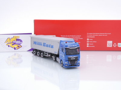 Preview: Herpa 319775 # MAN TGX GX Stöffelliner-Sattelzug " Willi Betz " 1:87