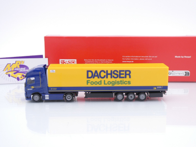 Preview: Herpa 316798 # Volvo FH GL XL Elec Kühlkoffer-SZ " Dachser Food Logistics " 1:87