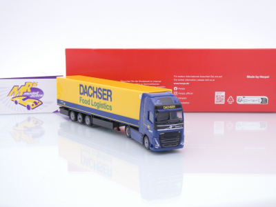Preview: Herpa 316798 # Volvo FH GL XL Elec Kühlkoffer-SZ " Dachser Food Logistics " 1:87
