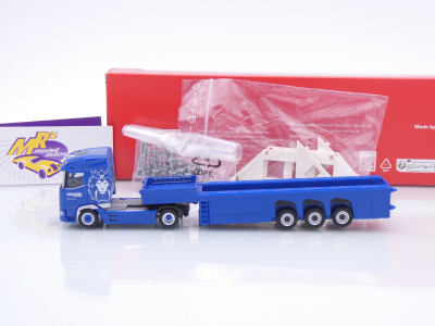 Preview: Herpa 319690 # DAF XG 2/3-achs Betonteile-Sattelzug " Wilking Transporte " 1:87
