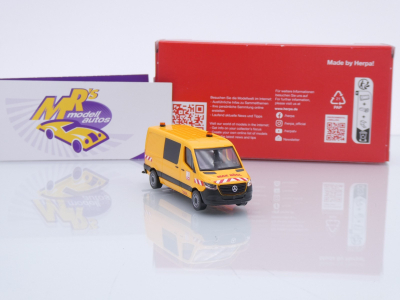 Preview: Herpa 098663 # Mercedes-Benz Sprinter 18 Halbbus FD " Max Bögl " 1:87