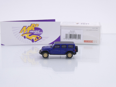 Preview: Micro City / Herpa 87MC000013 # Jeep Wrangler Baujahr 2017 " dunkelblau " 1:87