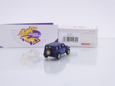 Preview: Micro City / Herpa 87MC000013 # Jeep Wrangler Baujahr 2017 " dunkelblau " 1:87