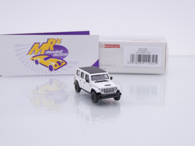 Preview: Micro City / Herpa 87MC000012 # Jeep Wrangler Baujahr 2017 " weiß " 1:87