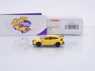 Preview: Micro City / Herpa 87MC000044 # Honda Civic Type R Baujahr 2015 " gelb " 1:87