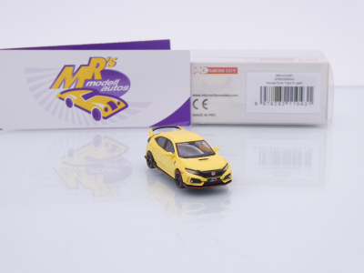 Preview: Micro City / Herpa 87MC000044 # Honda Civic Type R Baujahr 2015 " gelb " 1:87