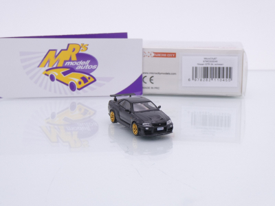 Preview: Micro City / Herpa 87MC000046 # Nissan Skyline R34 Baujahr 1999 " schwarz " 1:87