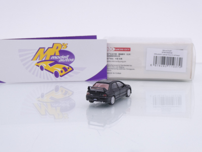 Preview: Micro City / Herpa 87MC000038 # Mitsubishi Lancer Evo 9 Baujahr 2005 " schwarz " 1:87