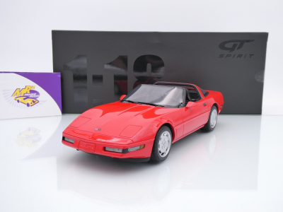 GT Spirit GT537 # Chevrolet Corvette C4 Cabrio Baujahr 1995 " Torch Red " 1:18