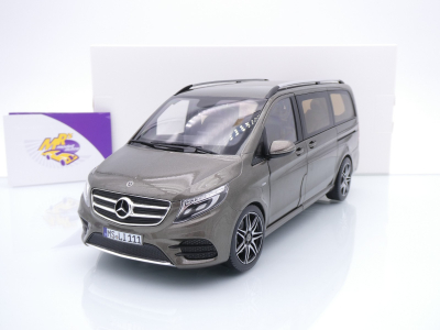 Norev 183873 # Mercedes-Benz V-Klasse AMG Baujahr 2018 " Indiumgraumetallic " 1:18