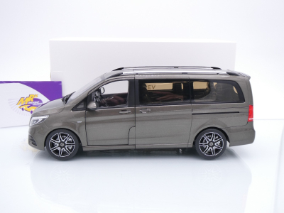 Preview: Norev 183873 # Mercedes-Benz V-Klasse AMG Baujahr 2018 " Indiumgraumetallic " 1:18
