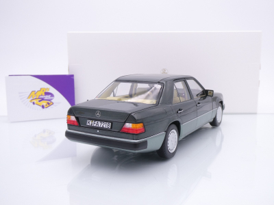 Preview: Norev 183952 # Mercedes-Benz 230E W124 Limousine Baujahr 1990 " grünmetallic " 1:18