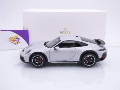 Preview: Norev 187242 # Porsche 911 (992) Dakar Baujahr 2023 " Eisgraumetallic " 1:18