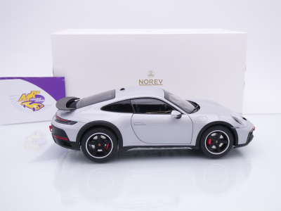 Preview: Norev 187242 # Porsche 911 (992) Dakar Baujahr 2023 " Eisgraumetallic " 1:18