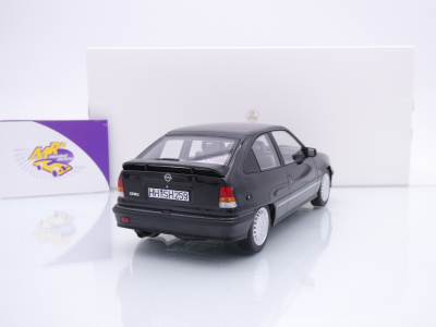 Preview: Norev 183617 # Opel Kadett GSi Baujahr 1991 schwarzmetallic " Helmut Schmidt " 1:18