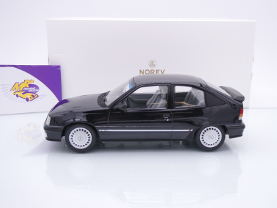 Preview: Norev 183617 # Opel Kadett GSi Baujahr 1991 schwarzmetallic " Helmut Schmidt " 1:18