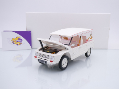 Norev 181804 # Citroen Mehari Baujahr 2023 " Eden Sorbet White & Pink " 1:18