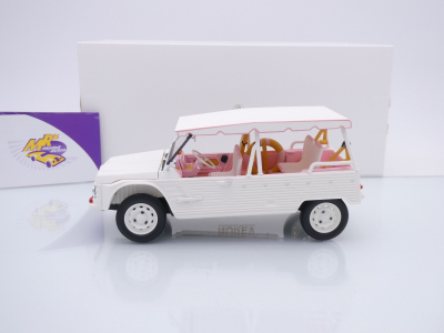 Preview: Norev 181804 # Citroen Mehari Baujahr 2023 " Eden Sorbet White & Pink " 1:18