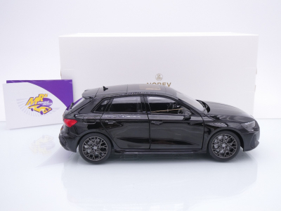 Preview: Norev 188388 # Audi RS3 Sportback Baujahr 2025 " Mythosschwarzmetallic " 1:18