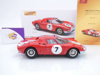 Preview: CMC M-261 # Ferrari 250 LM #7 Winner 12h Reims 1964 " Graham Hill - Jo Bonnier " 1:18