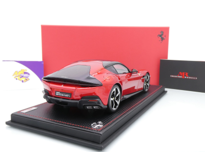 Preview: MR Collection FE043SE3 # Ferrari 12 Cilindri V12 Baujahr 2024 " Rosso Magma " 1:18