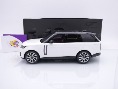 Preview: GT Spirit GT533 # Land Range Rover Autobiography P530 Baujahr 2024 " Fujiweiß" 1:18