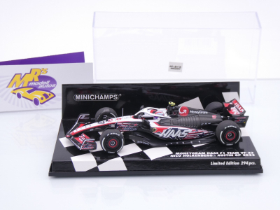 Preview: Minichamps 417231927 # MoneyGram Haas VF-23 F1 USA GP 2023 " Nico Hülkenberg " 1:43