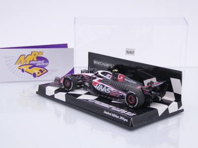 Preview: Minichamps 417231927 # MoneyGram Haas VF-23 F1 USA GP 2023 " Nico Hülkenberg " 1:43