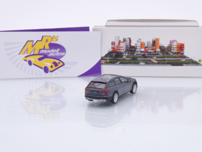 Preview: Micro City Herpa 87MC000031 # Volvo V90 Kombi Baujahr 2017 " dunkelgrau " 1:87