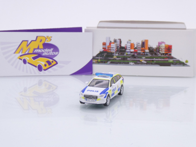 Micro City Herpa 87MC000035 # Volvo V90 Kombi Baujahr 2017 " Polis Schweden " 1:87