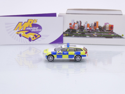 Preview: Micro City Herpa 87MC000022 # Volvo V90 Kombi Baujahr 2017 " Poilce England " 1:87