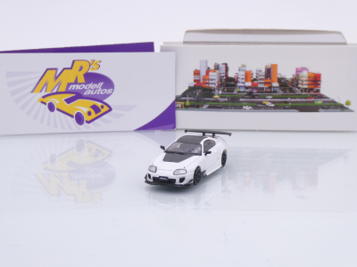 Micro City  Herpa 87MC000029 # Toyota Supra Baujahr 1993-2002 " weiß-schwarz " 1:87