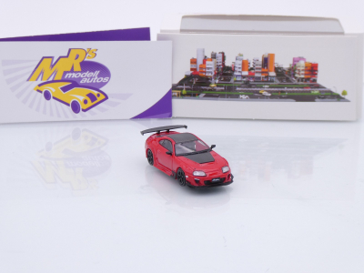 Preview: Micro City Herpa 87MC000016 # Toyota Supra Baujahr 1993-2002 " rot-schwarz " 1:87