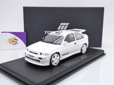 Top Marques TOP147A # Ford Escort RS Cosworth weiß #43 " Ken Block Hoonigan " 1:18