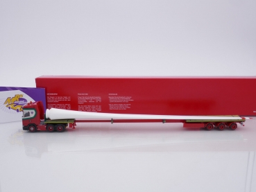 Preview: Herpa 315524 # Scania CS 20 HD Teletrailer-Sattelzug " G. Vlasuin Transporte " 1:87