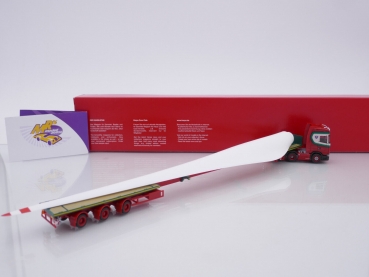 Preview: Herpa 315524 # Scania CS 20 HD Teletrailer-Sattelzug " G. Vlasuin Transporte " 1:87