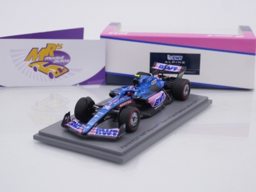 Spark S8521 # Alpine A522 BWT F1 Nr.31 FP1 Miami GP 2022 " Esteban Ocon " 1:43