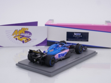 Preview: Spark S8520 # Alpine A522 BWT F1 Nr.14 7th Monaco GP 2022 " Fernando Alonso " 1:43