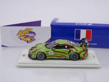 Preview: Spark SF261 # Porsche 911 GT3 Cup Nr.53 Porsche Carrera Cup France Barcelona 2021 " Arthur Mathieu " 1:43