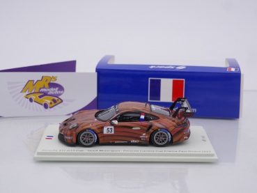 Preview: Spark SF259 # Porsche 911 GT3 Cup Nr.53 Porsche Carrera Cup France Paul Ricard 2021 " Arthur Mathieu " 1:43