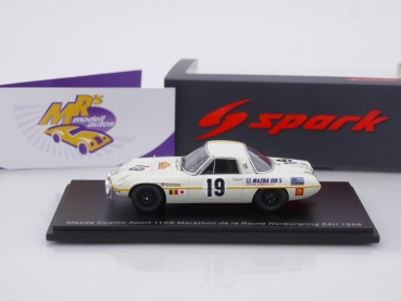 Preview: Spark S2861 # Mazda Cosmo Sport 110S 84h Nürburgring 1968 " L. Dernier " 1:43