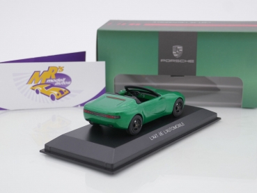 Preview: Minichamps WAP0209860NART # Porsche 968 " L'Art De L'Automobile " Cabrio in grünmetallic 1:43