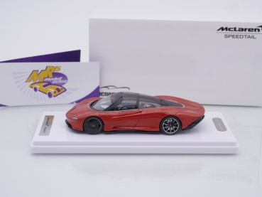 Preview: Tecnomodel T43-EX10B # McLaren Speedtail Baujahr 2020 " Metallic Orange " 1:43 Nur 49 Stück !!