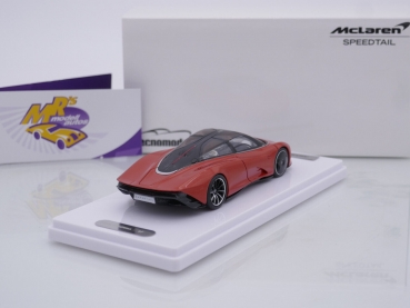 Preview: Tecnomodel T43-EX10B # McLaren Speedtail Baujahr 2020 " Metallic Orange " 1:43 Nur 49 Stück !!
