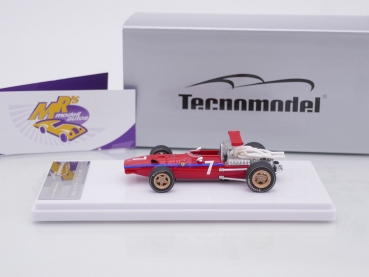Preview: Tecnomodel TM43-18D # Ferrari F 312 Nr.7 F1 Watkins Glen GP 1968 " Derek Bell " 1:43 Nur 100 Stück !!