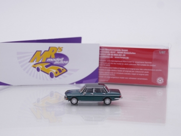 Preview: Herpa 430746-003 # Simca 1301 Limousine " dunkelgrünmetallic-schwarz " 1:87