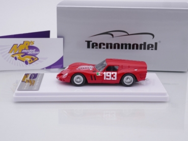 Preview: Tecnomodel TM43-02F # Ferrari F 250 GT Bradvan Nr.193 Ollons Villars GP 1962 " Carlo Abate " 1:43 Nur 60 Stück !!